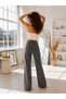 Wide Leg Women's High-Waisted Jeans - 3