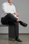 Shoe Basket 1074 Men's Genuine Leather Laceless Casual Shoes - 2