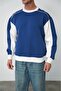 Şerit Detaylı Sweatshirt