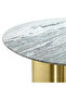 Shiroti Marble Top Dining Table - 4 Seater - 4