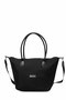 Black Shoulder Bag Large Size Handbag Daily Bag with Adjustable Strap 43X28X17 cm Lmbr2026 - 4