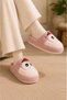 Women's Plush Home Slippers with Big-Eyed Frog Figure, Silent Sole, Comfortable, Plush - 5
