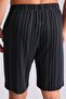 Egyptian Men's Bamboo Pajama Shorts Black - 5