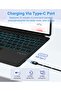 Wireless Bluetooth Keyboard for Surface Pro 3-7, Slim Trackpad, 7-Color Backlit, Long Battery Life - 6