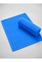 Spt-Gld Blue (115716) Checked Fabric - 5