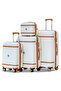 Ultra Line Expandable PP 4 PCS Set (10/20/24/28 Inch) Luggage, Hard Shell, Unbreakable, Combination Lock, Suitcase