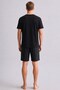 Egyptian Men's Bamboo Pajama Shorts Black - 3