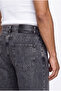 Men's Relax Baggy Jean Trousers Smoke Gray - 4