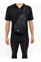 Unisex Sports Multi-Compartment Crossbody Body Bag Black-Grey - 6