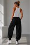 Unisex Men'S/Women's Sports Baggy Fit Ribbed Leg Comfortable Cut Jogger Casual Sweatpants - 2