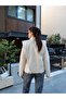 High Collar Shoulder Cape Jacket - 5