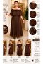 Plus Size Pleated Lined Elegant Maxi Dress