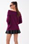 Women's Madonna Collar Knitwear Knitted Sweater 265013 - - 5