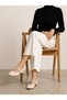 Women's Buckle-Strapped Pointed Toe Stylish Daily Comfortable Ballerina Model - 1001 - 2