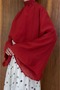 Red Chiffon Velsa Blouse - 8