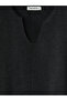 Lcw Everyday Anthracite Crochet Collar Women's Knitwear Undershirt - 6