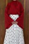 Red Chiffon Velsa Blouse - 7