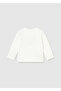 Baby Boy Cream Printed Long Sleeve T-Shirt 2019 - 2