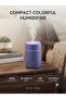 مرطب هواء صغير ملون بمنفذ USB طراز CM-9S، سعة 300 مل، مرطب محمول للرذاذ البارد مع إضاءة LED محيطة، ترطيب 35-40 مل/ساعة، مرطب هواء مدمج للمكتب - 2