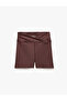 High Waist Drawstring Skinny Fit Sports Biker Leggings