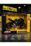Kawasaki Ninja H2R 1:18 Scale (12cm) Diecast Motorcycle Model (Black/Green) - 7