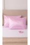 Satin Pillowcase 50X70 cm Set of 2 – Shiny Satin Pillowcase – 1 Piece with Buckle Gift - 2
