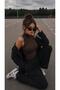 Women's Stand Collar Sleeveless Slim Fit Ultra Soft Flexible Lycra Cotton Basic Body&Blouse - 4