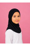 Girls Plain Cotton Hijab – Comfortable Everyday Modest Headscarf - 2