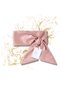 Royale Series Pink Satin Scarf for Hair, with Hair Band Attachment - 2
