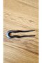 Black Barrette Women's Hair Bun Clip - 4