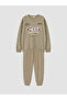 Printed boys' thick tracksuit set