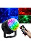 Mini Disco Ball Light, USB RGB LED Sound Activated DJ Strobe Lamp for Party, Dance & Karaoke