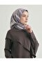 وشاح من التويل بنقشة الزهور - 3