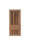 4LÜ ŞAMDAN MUM BEJ 25CM - 4