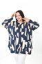 Women's Printed Plus Size Tunic - 5