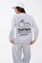 Women's Back Print Detailed Crew Neck Sweatshirt 265118 - - 5