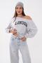 Women's Boat Neck London Printed Sweatshirt 265114 - 2
