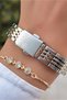 Original-Women's Wristwatch - Gold Color - Adjustable Steel Band - Bracelet Gift - 6