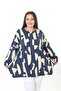 Women's Printed Plus Size Tunic - 4