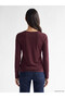 Lcw Everyday Women's Plum Crew Neck Bodysuit - 4