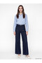 Alita City Lcw Modest Indigo Denim Straight Wideleg High Waist Wide Leg Women's Jean Pants