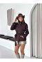 Brshk High Collar Belted Trench Coat - 3