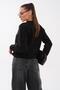 Women's Crew Neck Ribbed Knit Sweater 265162 - - 5