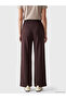 Two Mt Shop Quality Brown 3 Thread Flat Standard & Regular Women's Sweatpants - 4