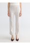 Lcwaikiki Classic Brown Elastic Waist Wide Leg Women's Sweatpants - 3