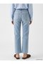 Lcw Jeans Indigo Crop Flare Women's Jean Pants - 4