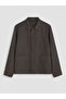 Nevavm Regular Fit Shirt Collar Men's Jacket with Difference - 5
