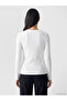 Lcw Everyday White Crew Neck Women's Bodysuit - 4