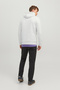 Jack Jones Beware Sweat Hood Fst Men's White Sweatshirt 12244219-01 - 3