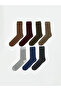 Lcw Accessories Mixed Patterned Men's Socks 7-Pack